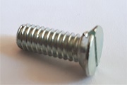 B.S.W. Countersunk Slotted Screws BZP